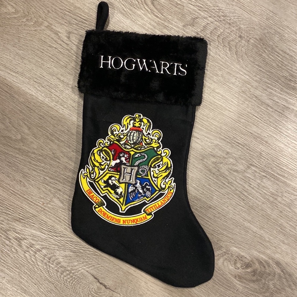 Hogwarts Christmas stocking.